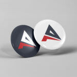 Action8 custom pin badge printing corporate KSA