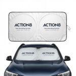 Action8 custom car sun shade printing Saudi Arabia